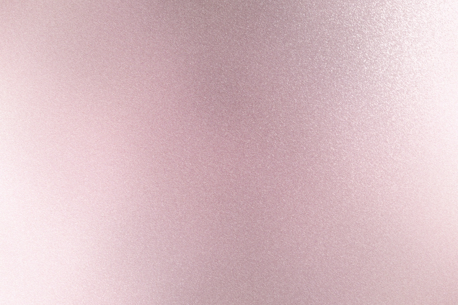 Texture of reflection on rough pink metallic wall, abstract background
